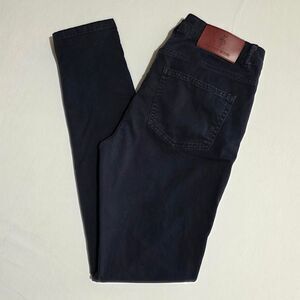 Father Sons Men's Slim Stretch Navy Sateen Trousers FSH138 Size 32x32